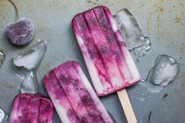 purple popsicle